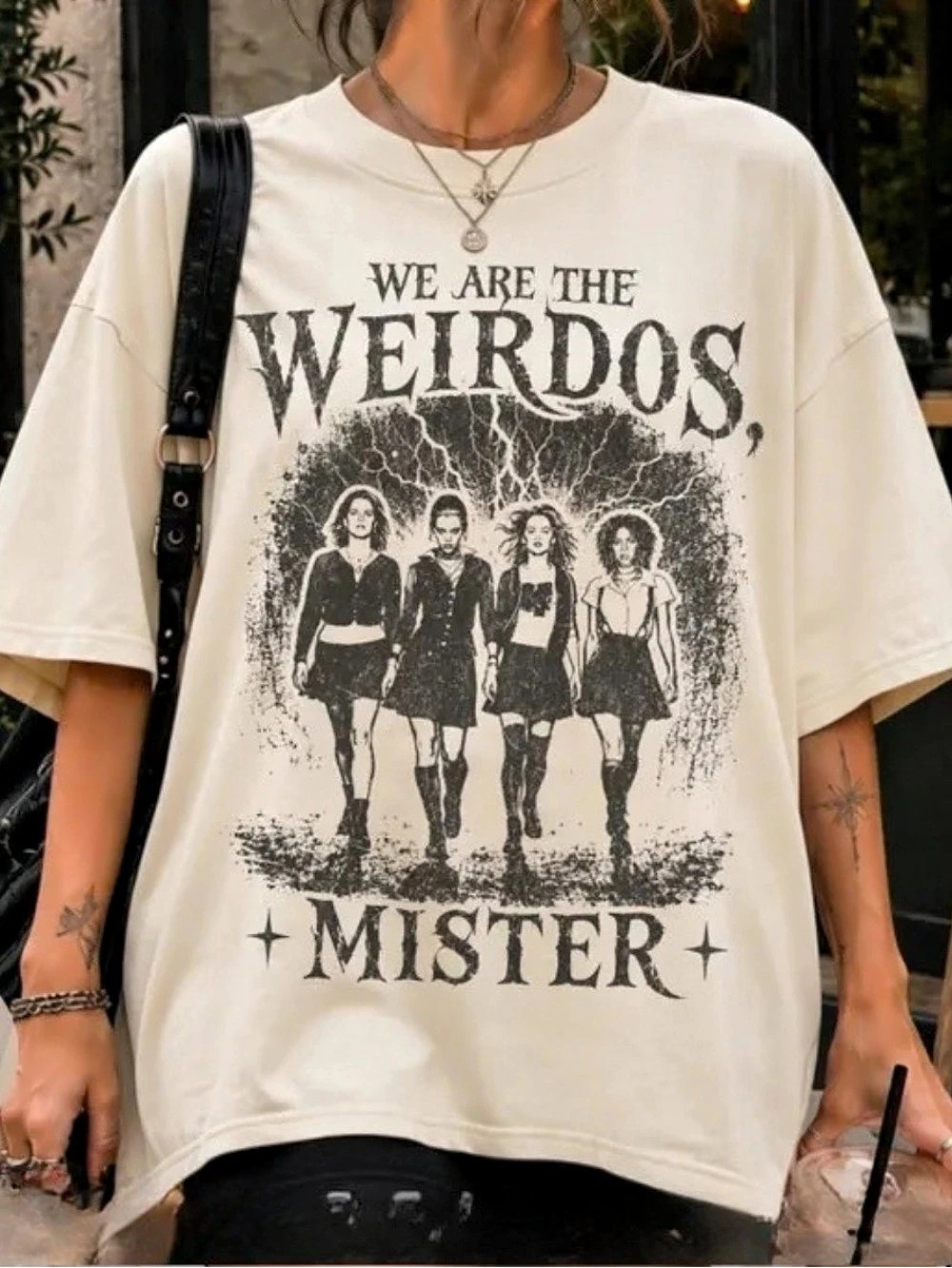 Comfort Colors We Are The Weirdos Mister Graphic T-Shirt, Vintage Casual Style
